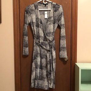 NWT Banana Republic Factory wrap dress.